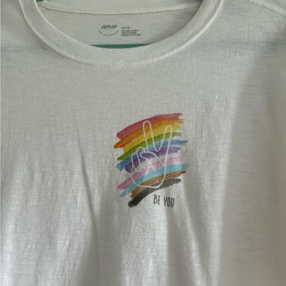 *NWT* Aerie Pride Tee - Picture 2 of 3